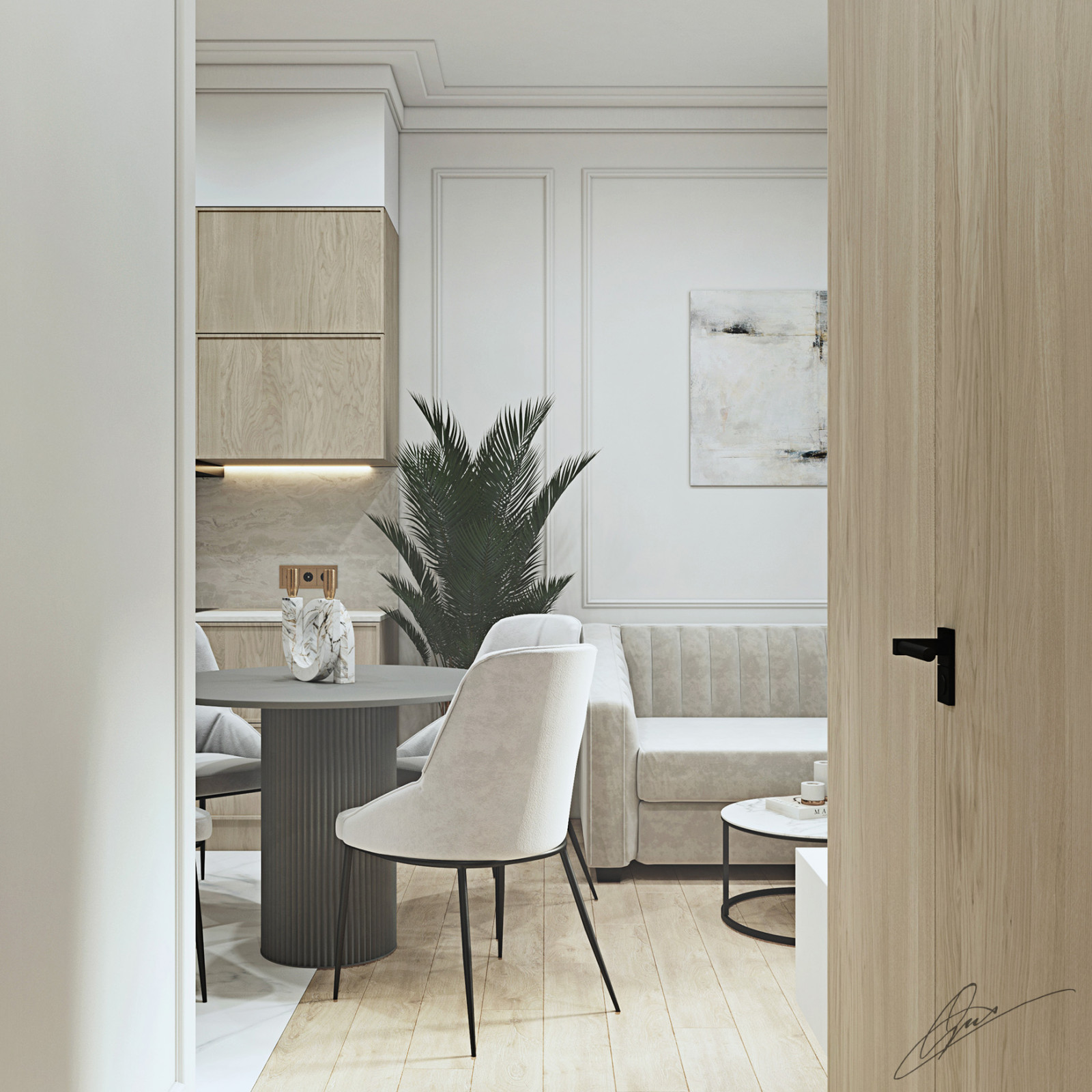 Трёхкомнатная квартира в ЖК "Discovery Park"