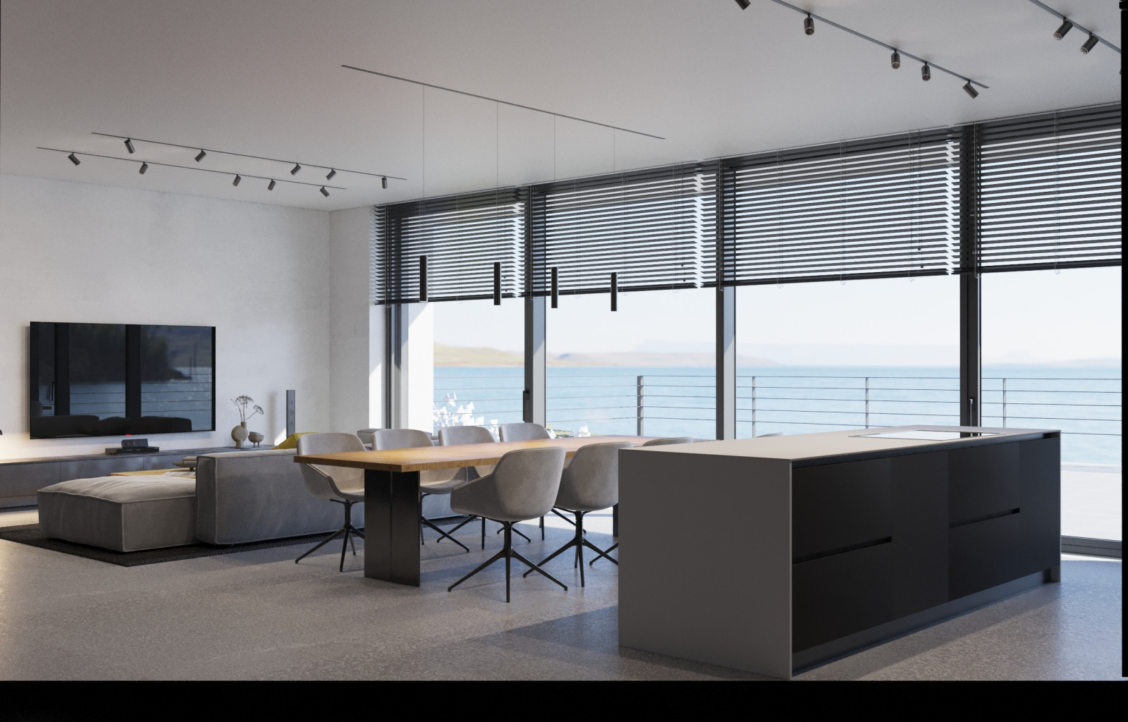 Визуализация для проекта коттеджа студии 13/72