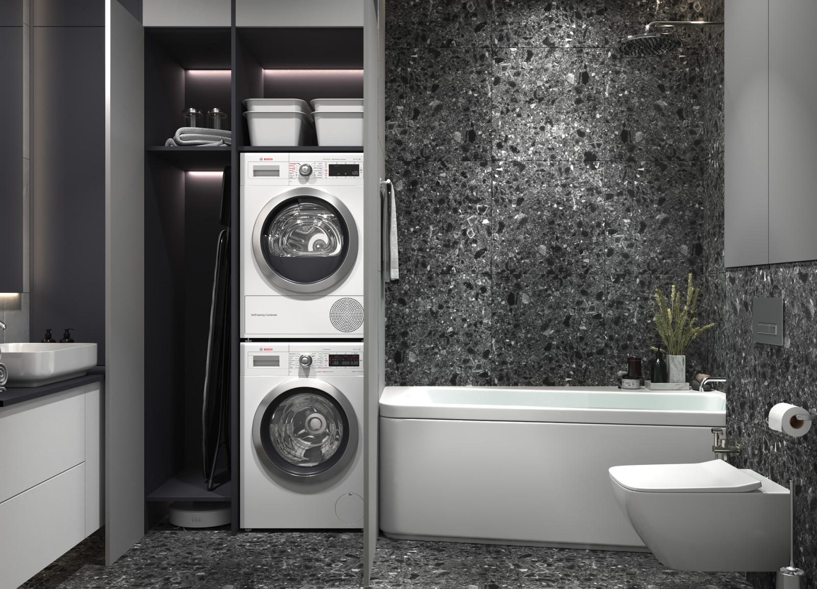 Проект квартиры в Москве 100 м.кв