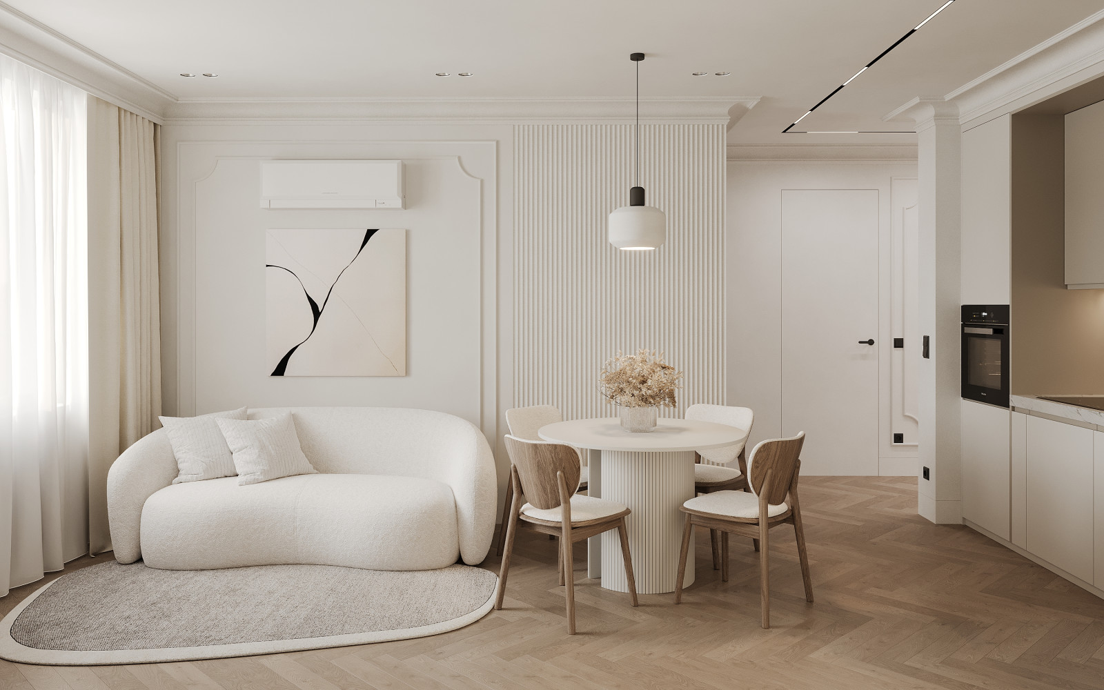 Интерьер двухкомнатной квартиры