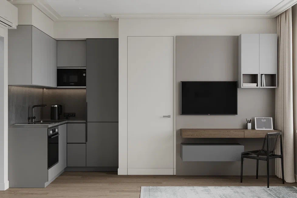 Ремонт квартиры в современном лаконичном стиле