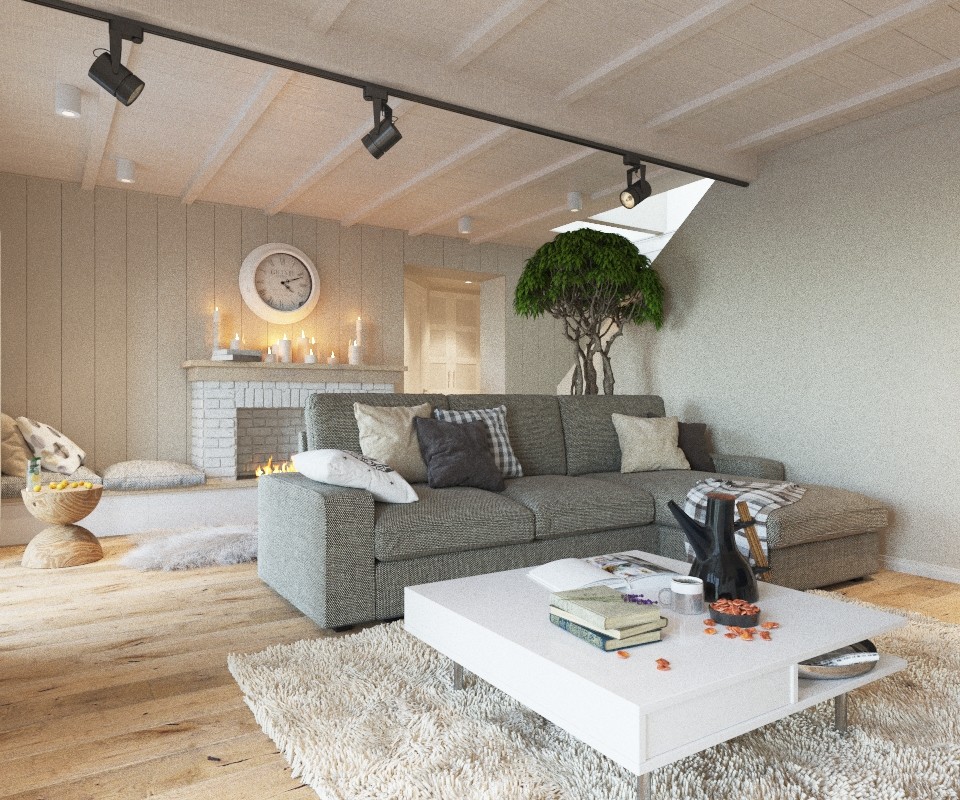 Обложка проекта: Интерьер квартиры в скандинавском стиле. Екатеринбург.