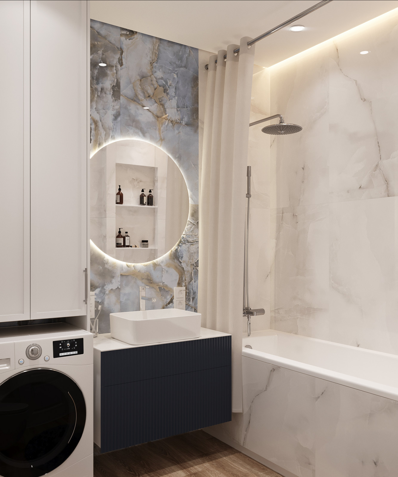 Проект квартиры для молодой девушки