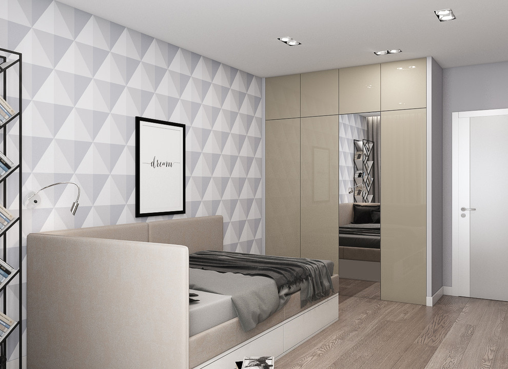 Дизайн интерьера двухкомнатной квартиры на ул. Карамзина в Калининграде