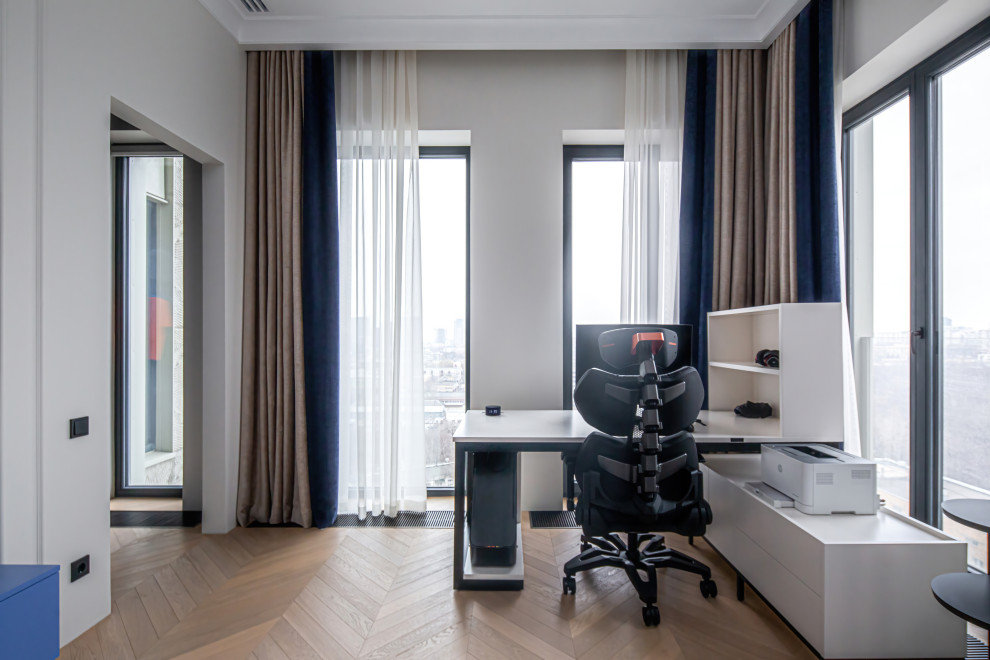 Реализованный проект квартиры в Неоклассике ЖК Eleven