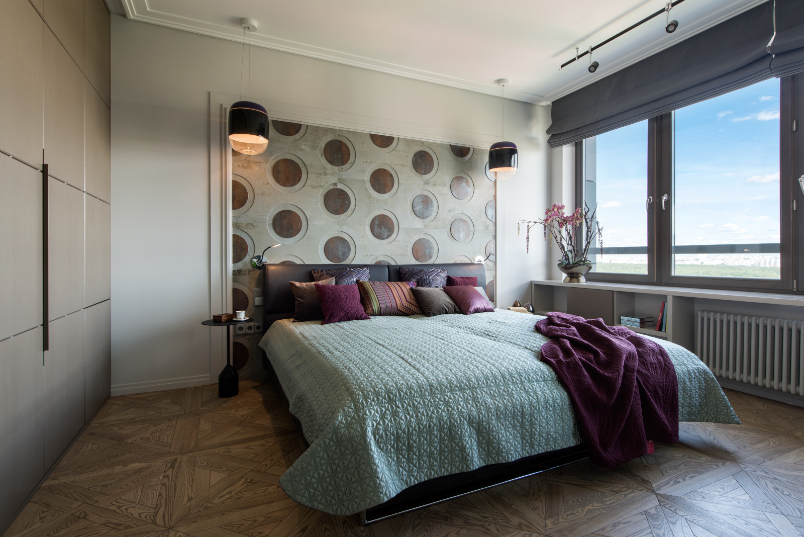 Квартира с панорамными окнами в ЖК "Седьмое небо"