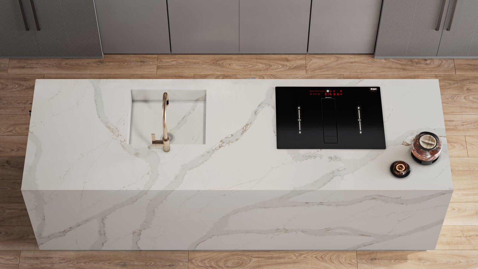 Calacatta Capri by Quantra Quartz