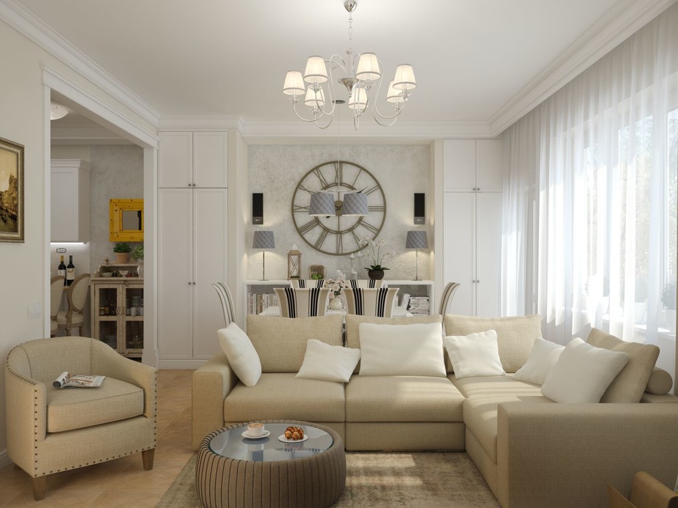 Сочетание в стилей в таунхаусе в Николино