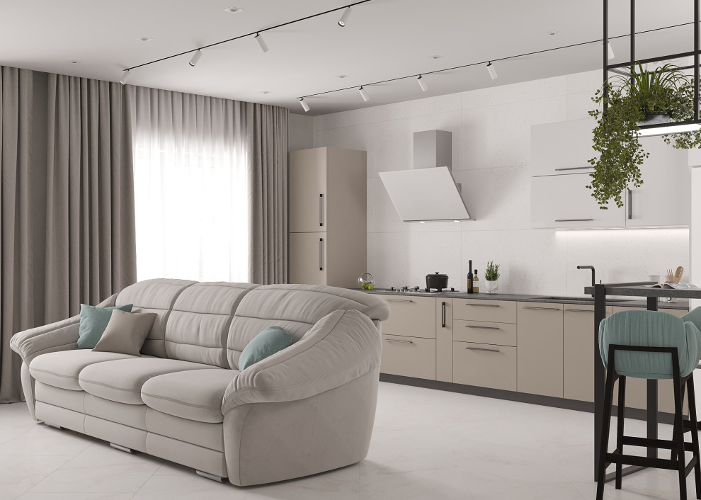 Таунхаус из "вторички" в современный интерьер