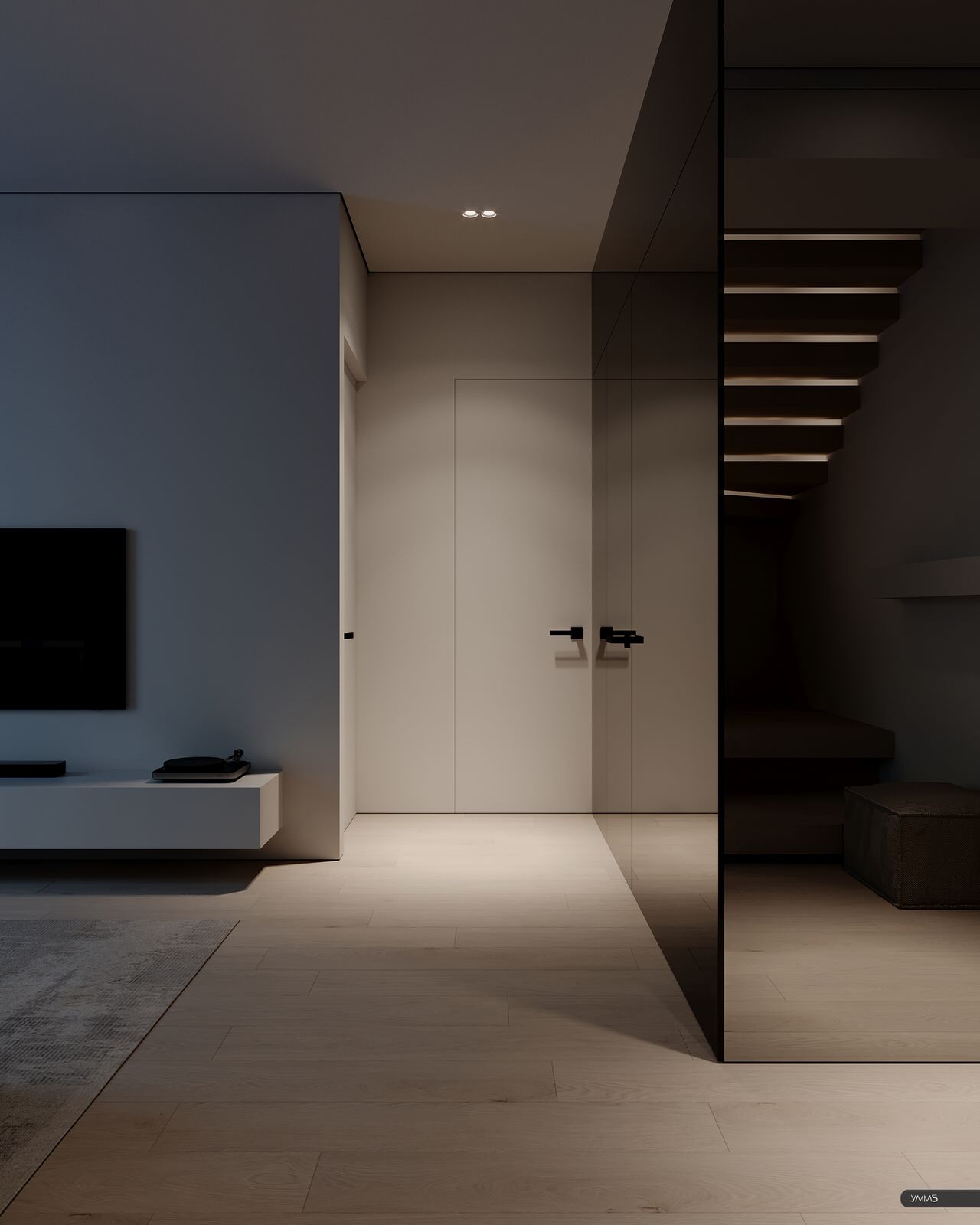 MIRA | Проект двухуровневой квартиры на проспекте Мира