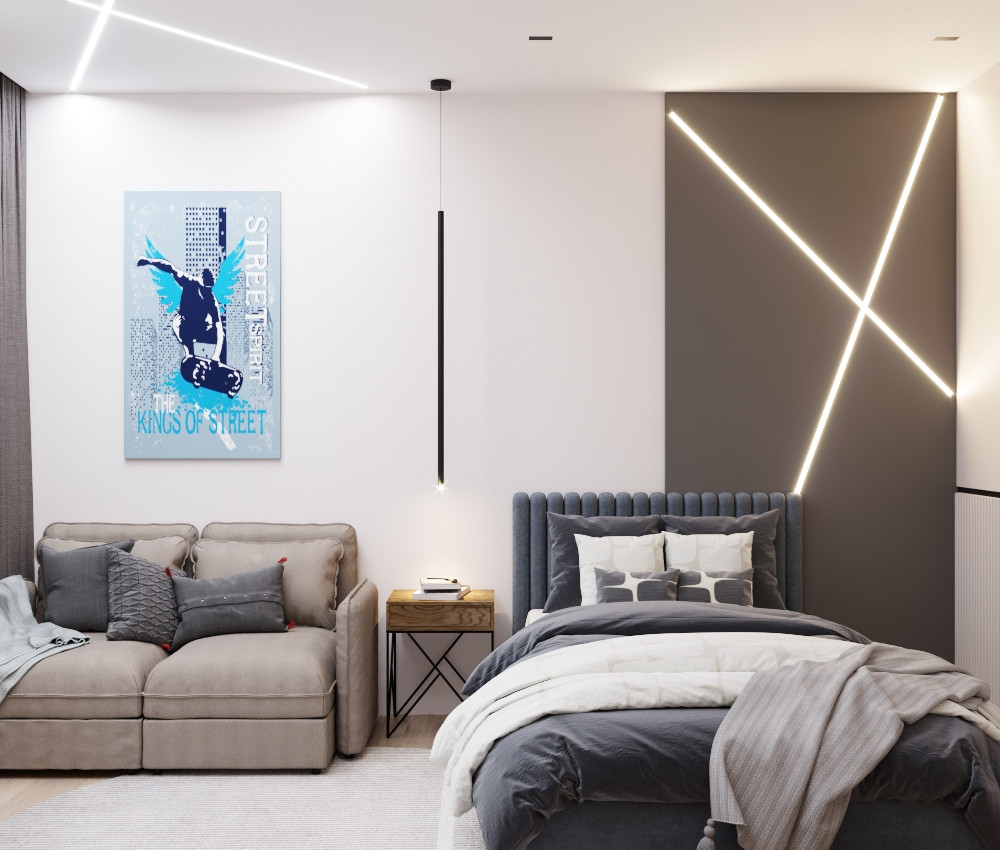 Дизайн интерьера квартиры, ЖК Болконский