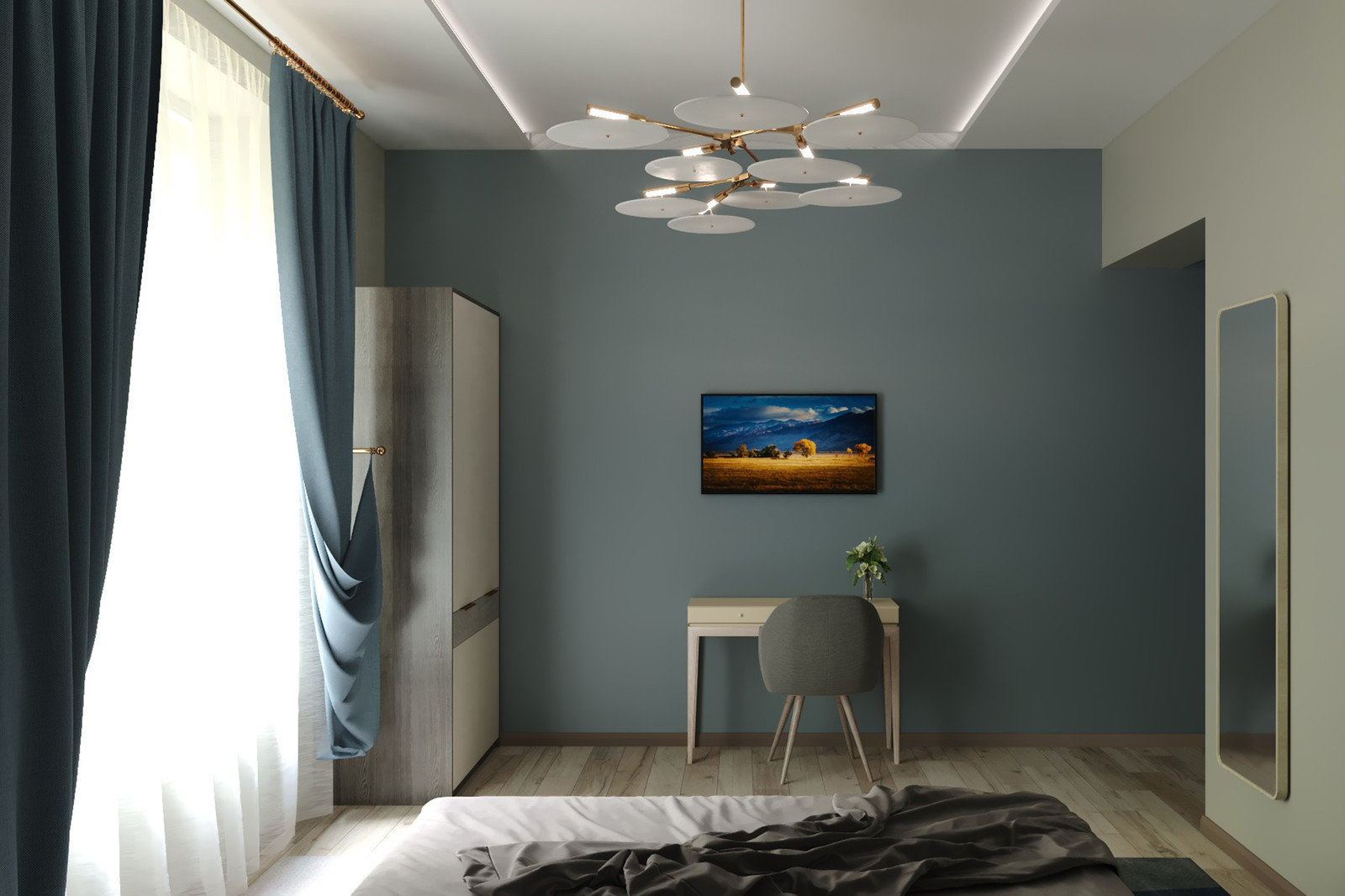 Спальня в современном стиле