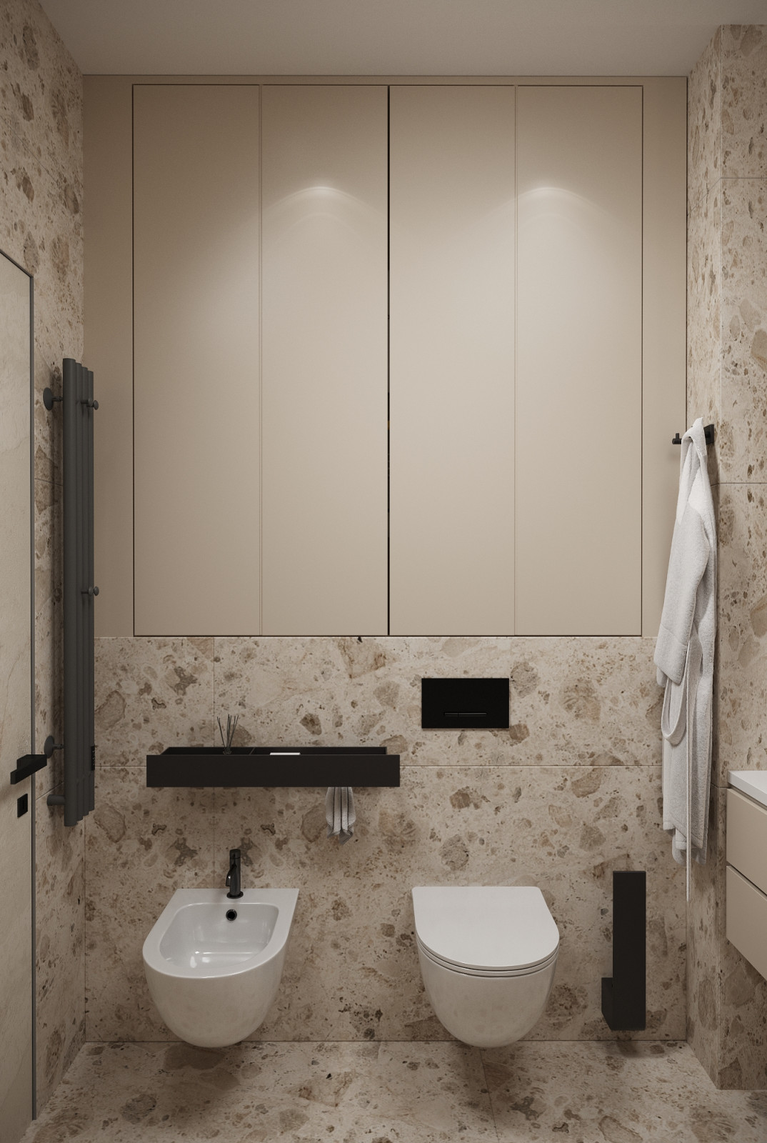 Светлый и чистый стильный интерьер для активной молодой семьи