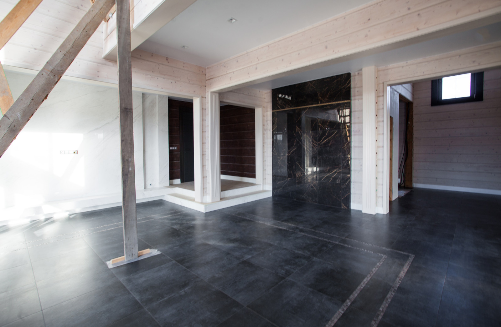 Готовый дом из клееного бруса по проекту "Алдан" 312 м2