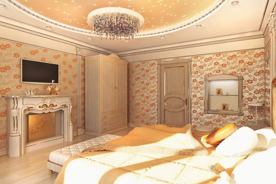 интерьер коттеджа