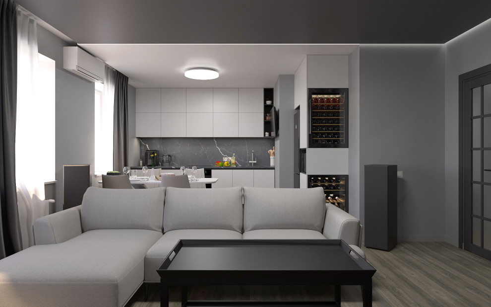 Дизайн проект квартиры 93м