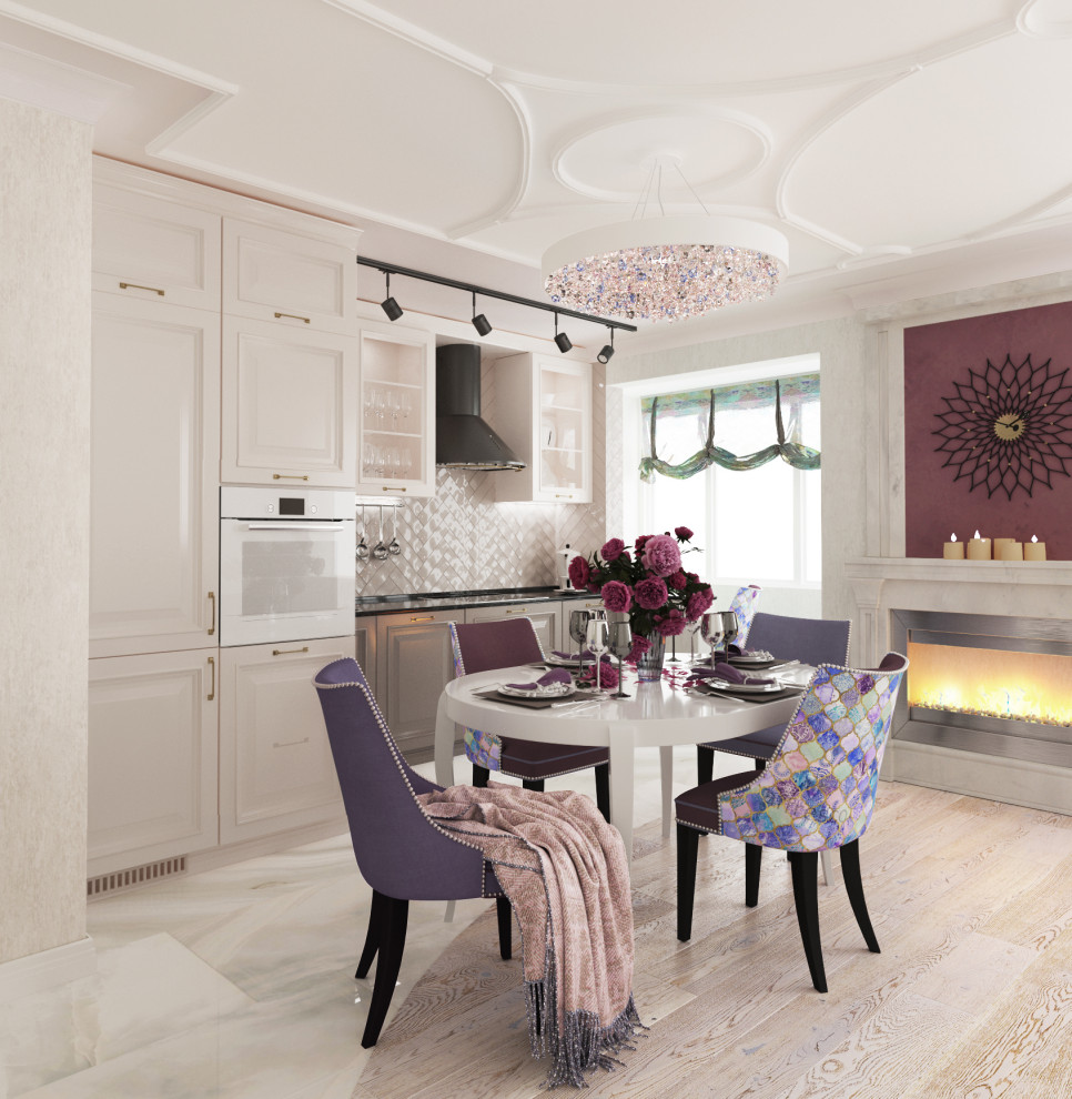 Сиреневые облака