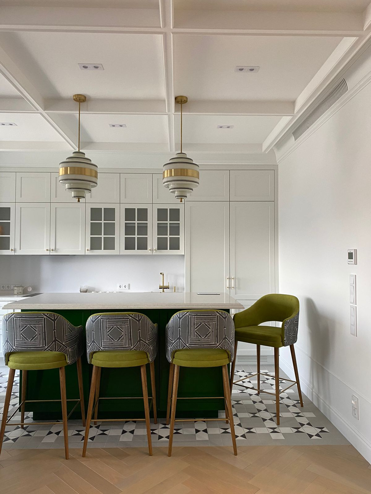 Обложка проекта: Technistone Noble Arco Кухня