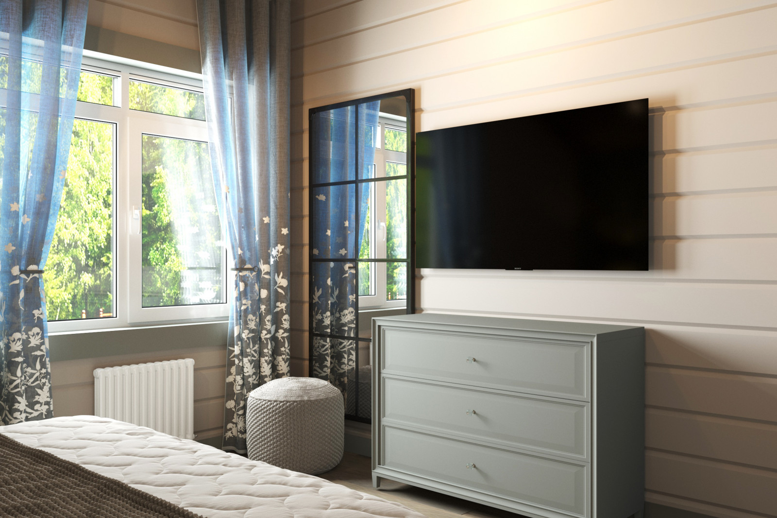 Большой, яркий дом для молодой семьи