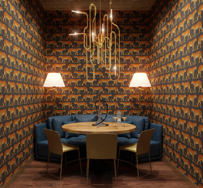 3D-концепт, ресторан "Марк и Лев"