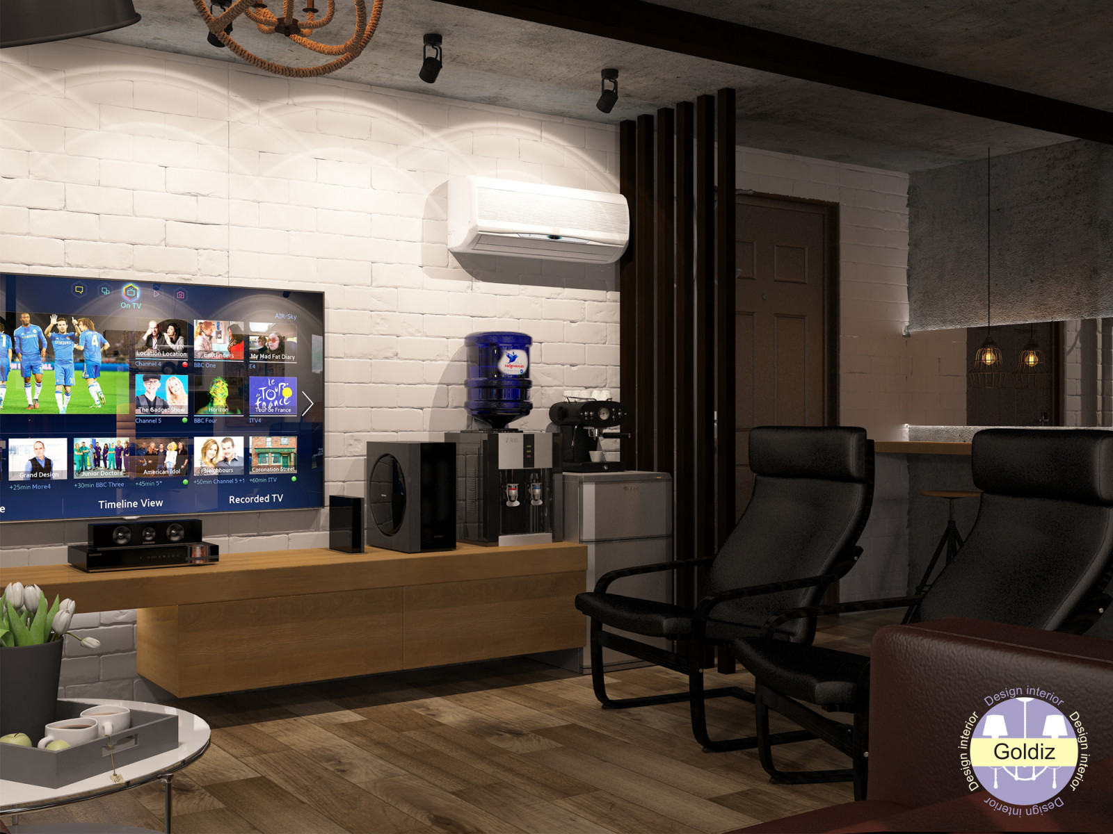 Обложка проекта: Дизайн офиса