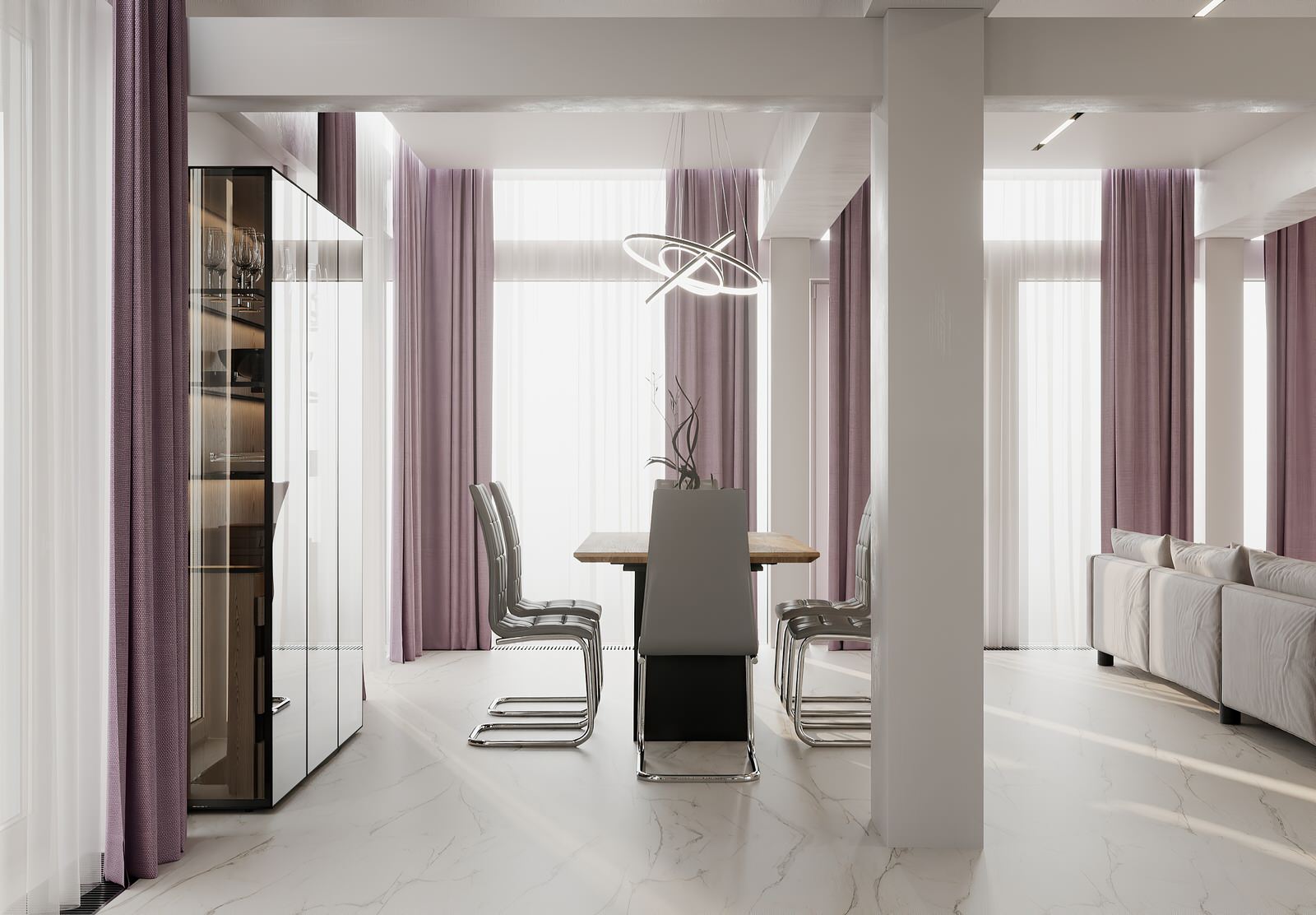 Гостиная-столовая