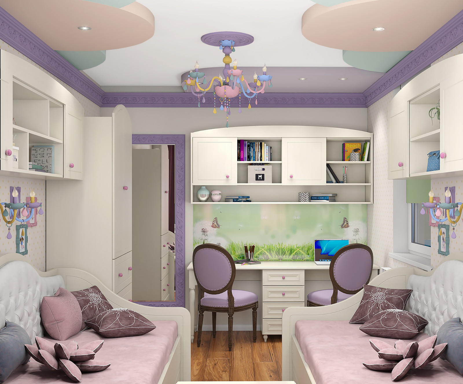 Дизайн интерьера 4-х комнатной квартиры S-79,0кв.м.