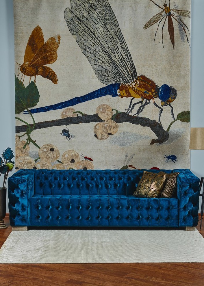 Декор интерьера  коврами  ручной работы