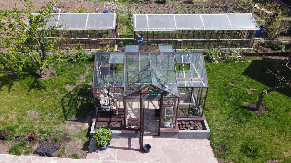 Обложка проекта: Т-образная теплица