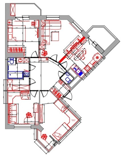 Квартира 110 м2, Царицыно