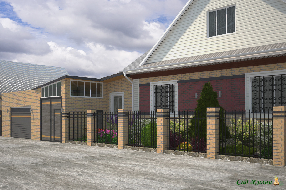 Дизайн приусадебного участка в г. Богданович, Свердловская область