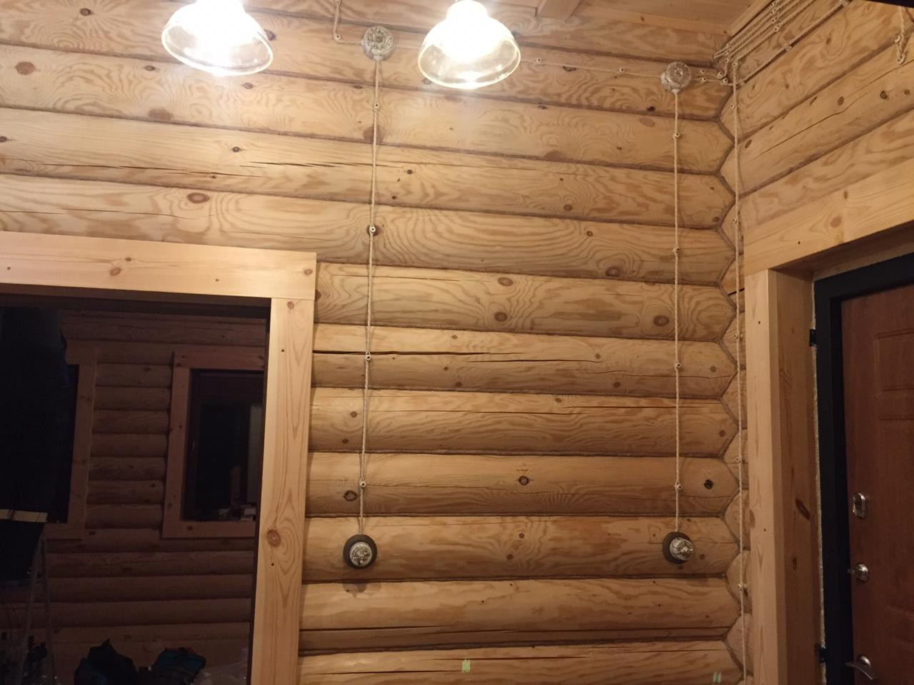 Обложка проекта: Монтаж электрики в ретро стиле