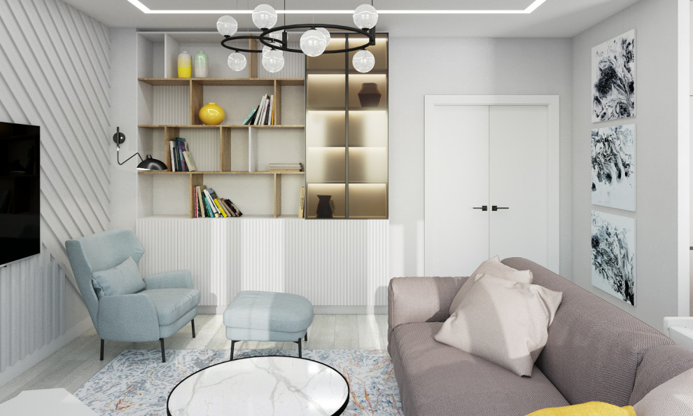 Светлая большая квартира