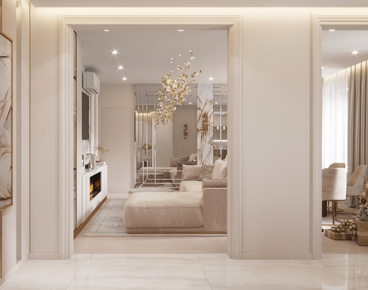 Проект квартиры 94 кв.м. 2021г.