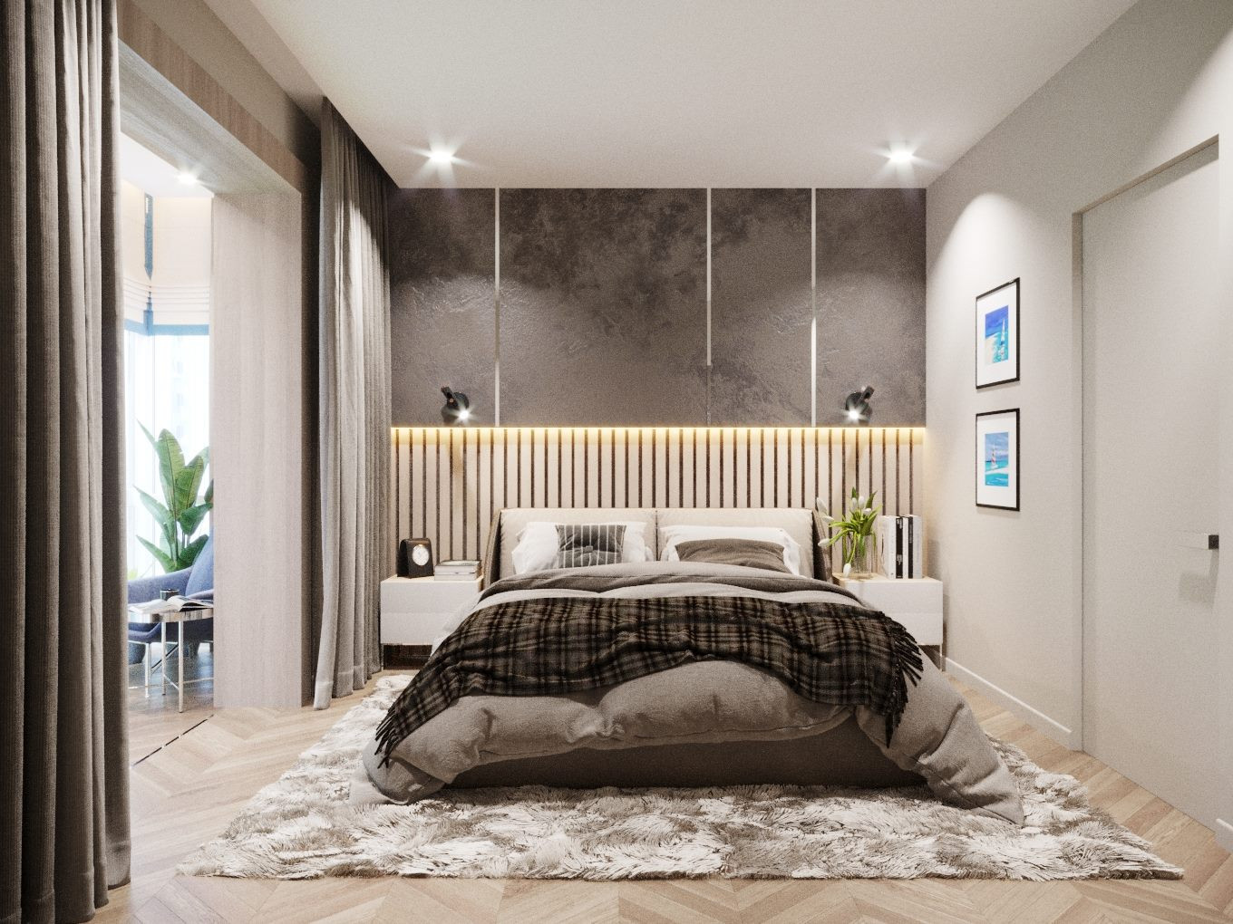 Дизайн-проект квартиры в ЖК Лаванда в Симферополе