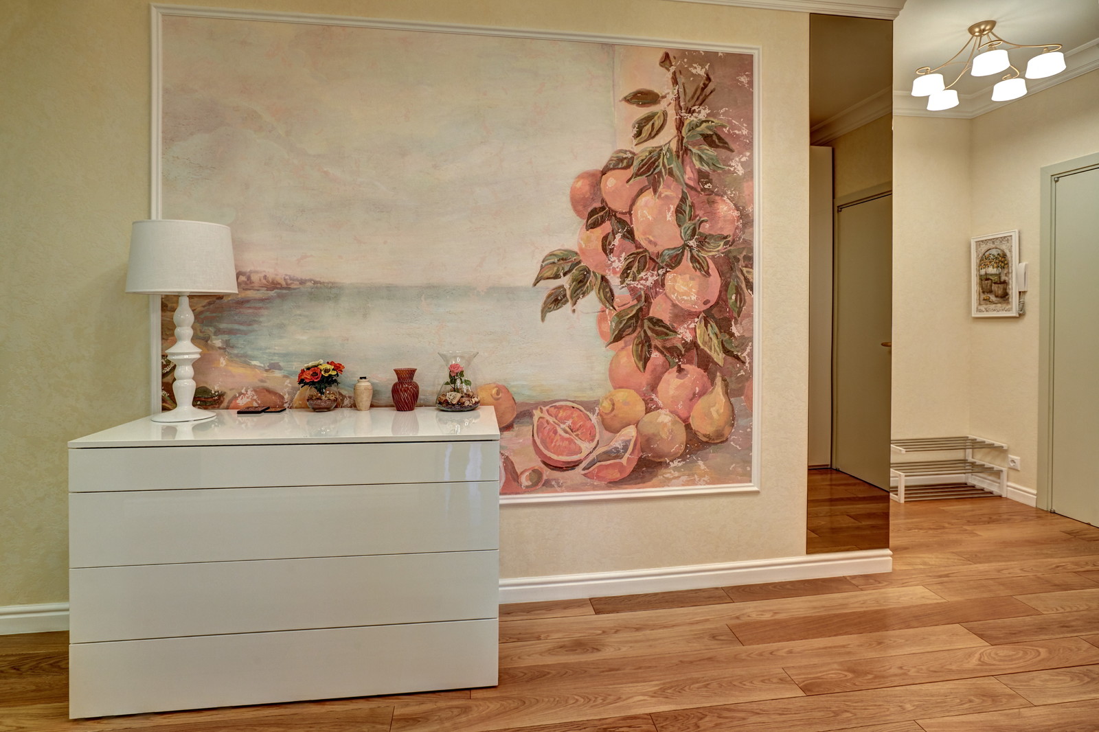 Реализованный яркий Дизайн-Проект 4х комнатной квартиры