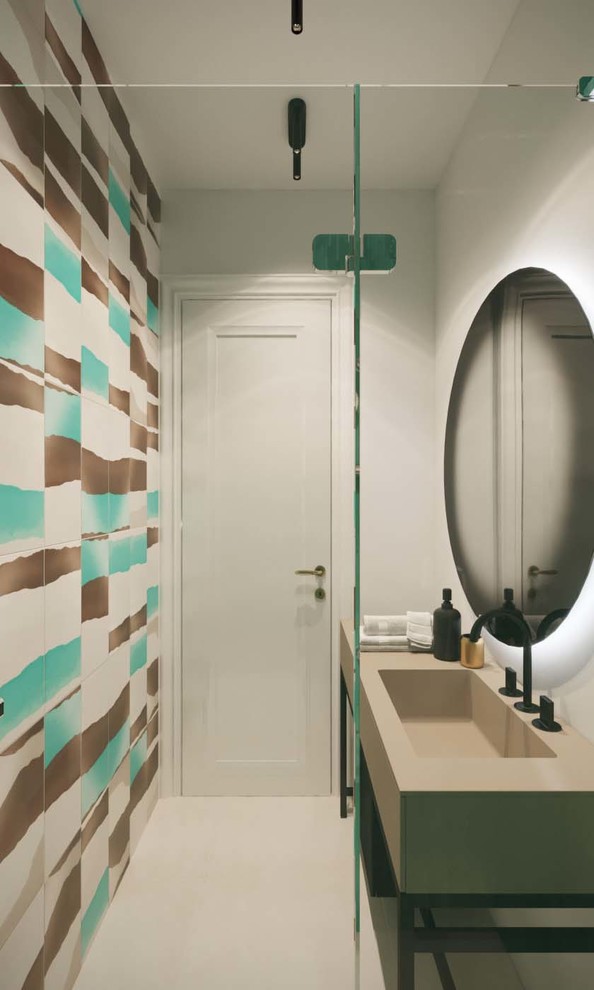 Модный интерьер двухкомнатной квартиры в духе современной Европы 75 метров