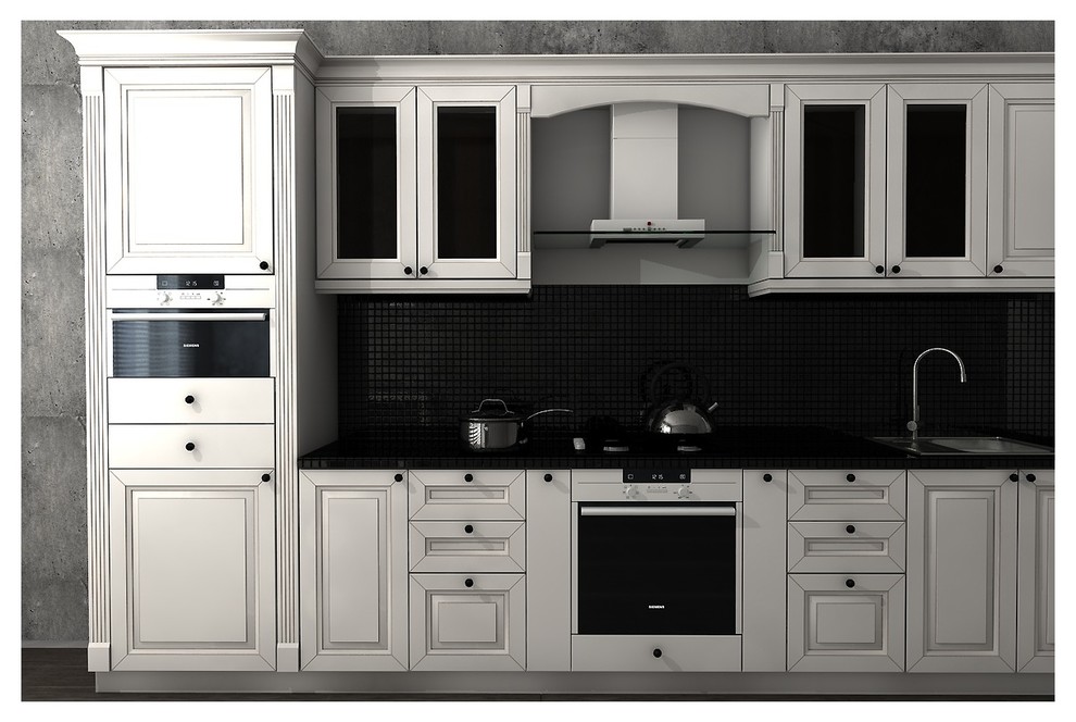 Кухни с фрезерованными фасадами