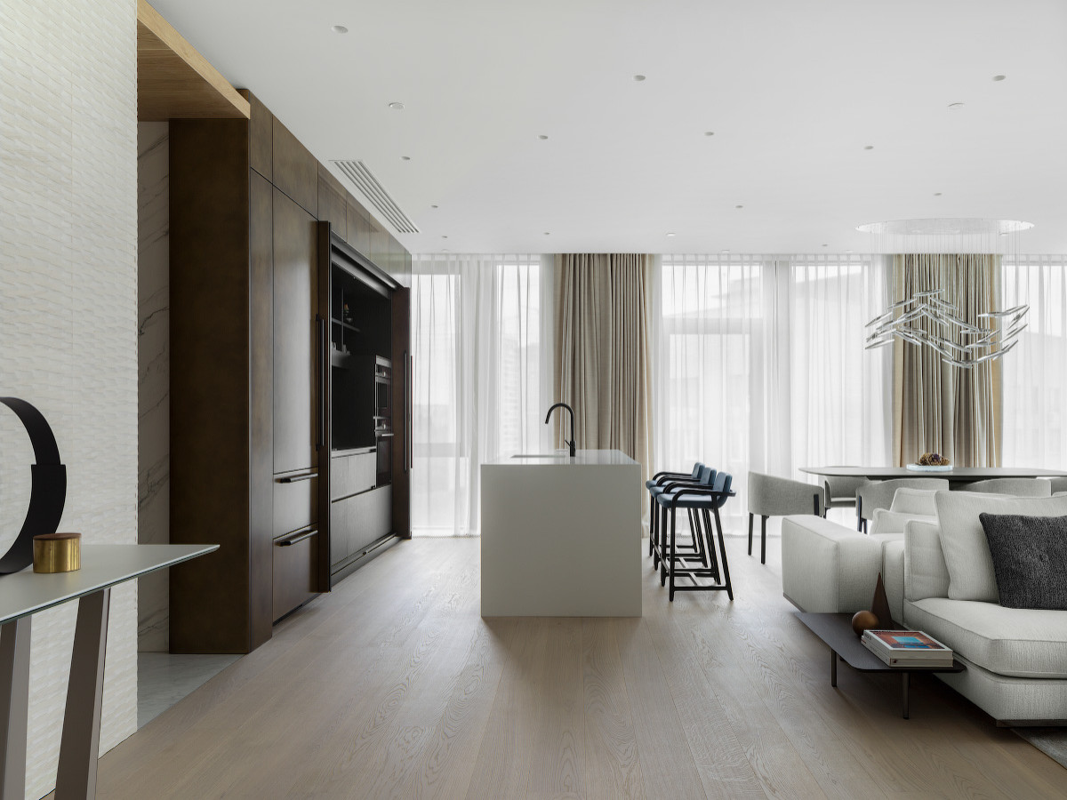 Интерьер квартиры в ЖК «Воробьев дом»