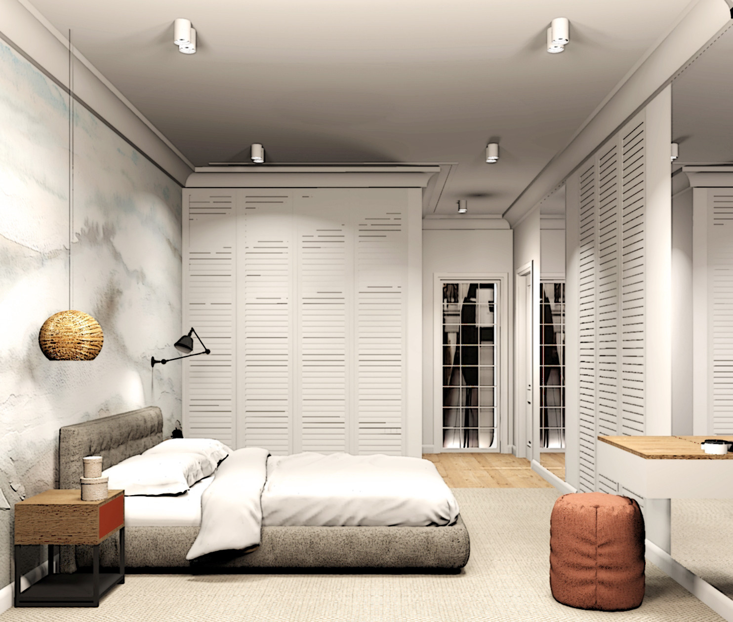 Интерьер трехкомнатной квартиры