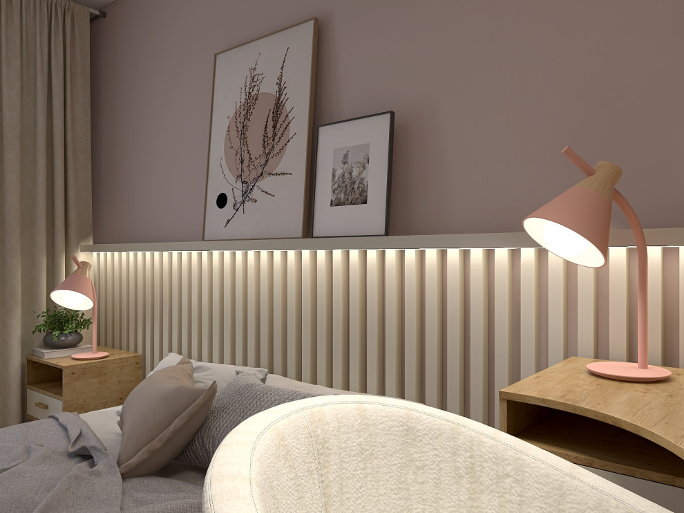 Спальня ЖК "Юнтолово"