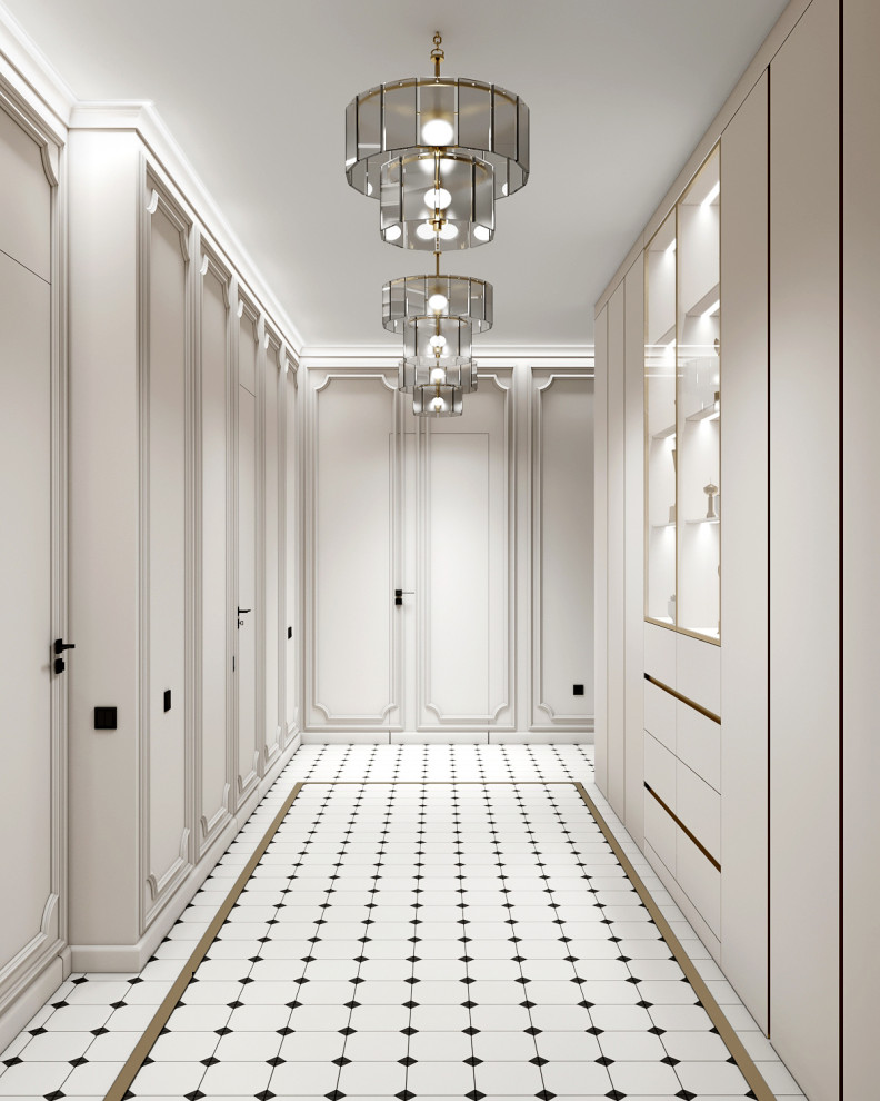 Дизайн интерьера квартиры 104 м2 в ЖК Сердце Столицы