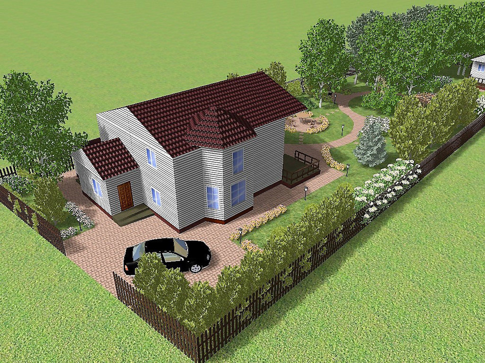 3d-визуализация "Васильевка"