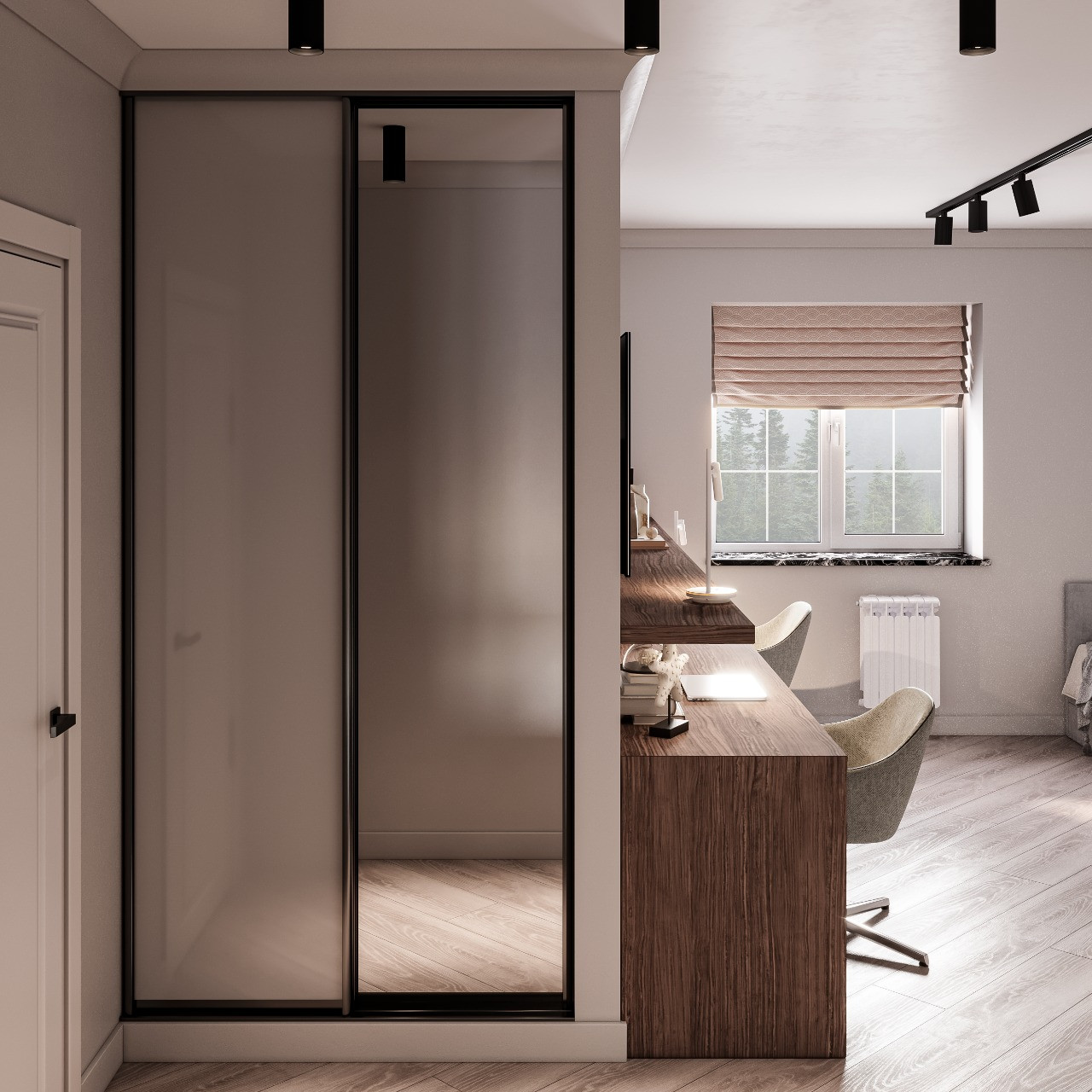 Дизайн интерьера дома 130 м²