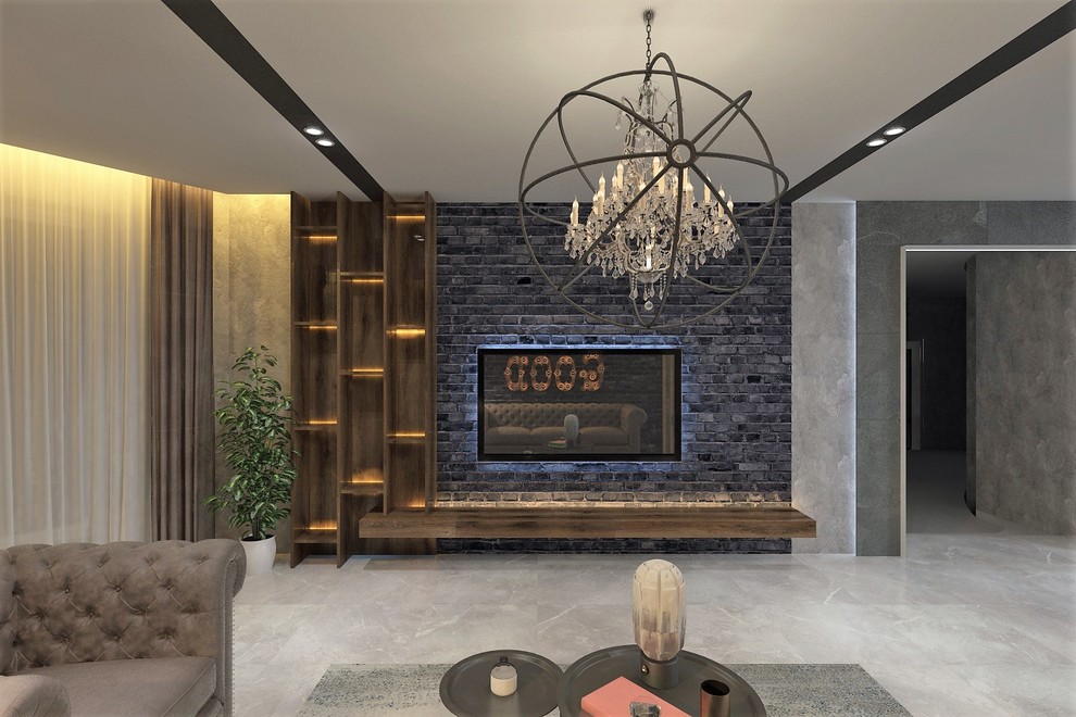 327 Дизайн проект частного дома в стиле Loft