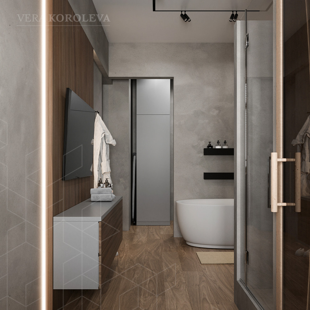 Дизайн-проект квартиры площадью 130 кв. м в Москве