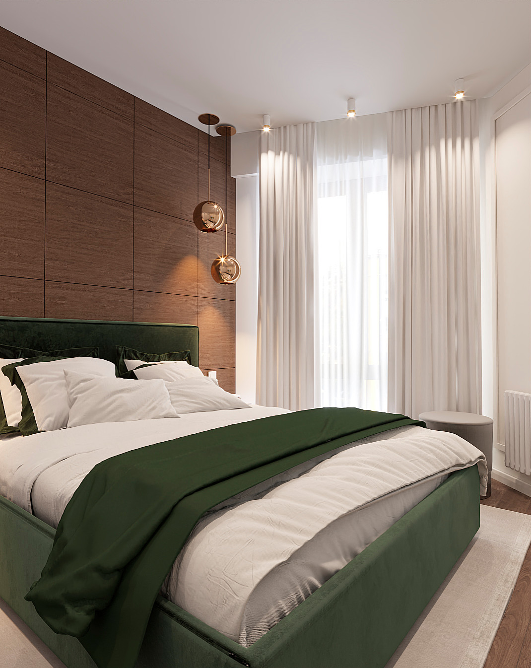 Дизайн-проект двухкомнатной квартиры с кухней-гостиной