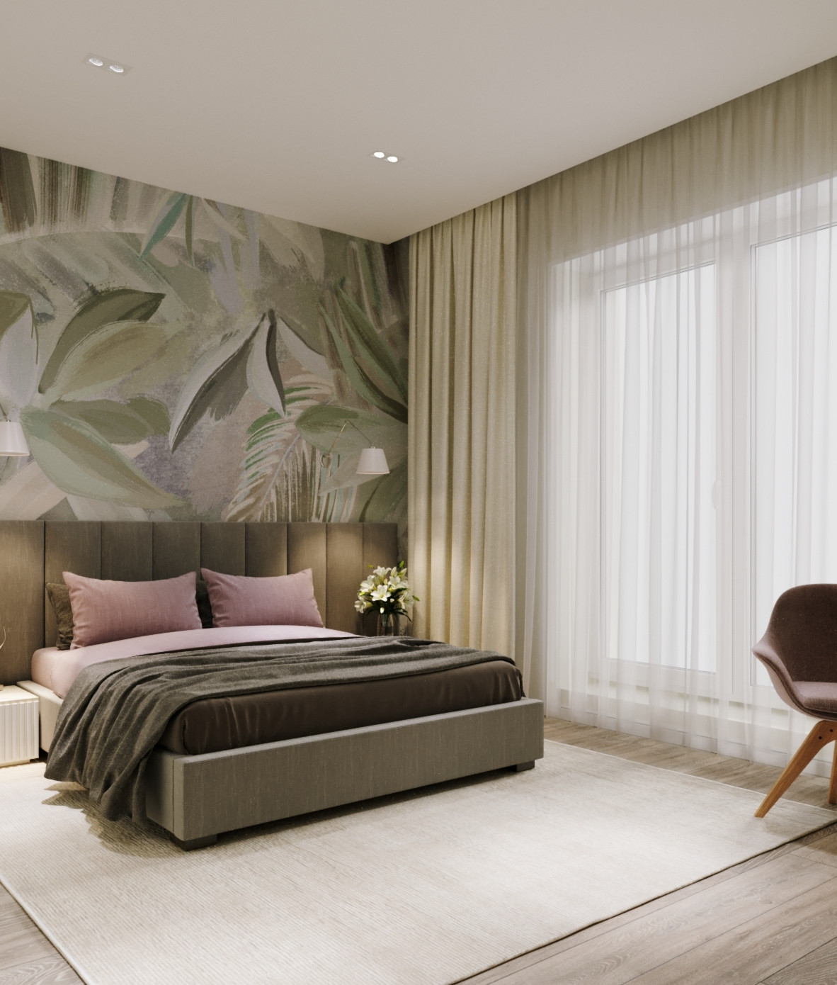 Дизайн проект коттеджа в Михайловке "Майский сон"