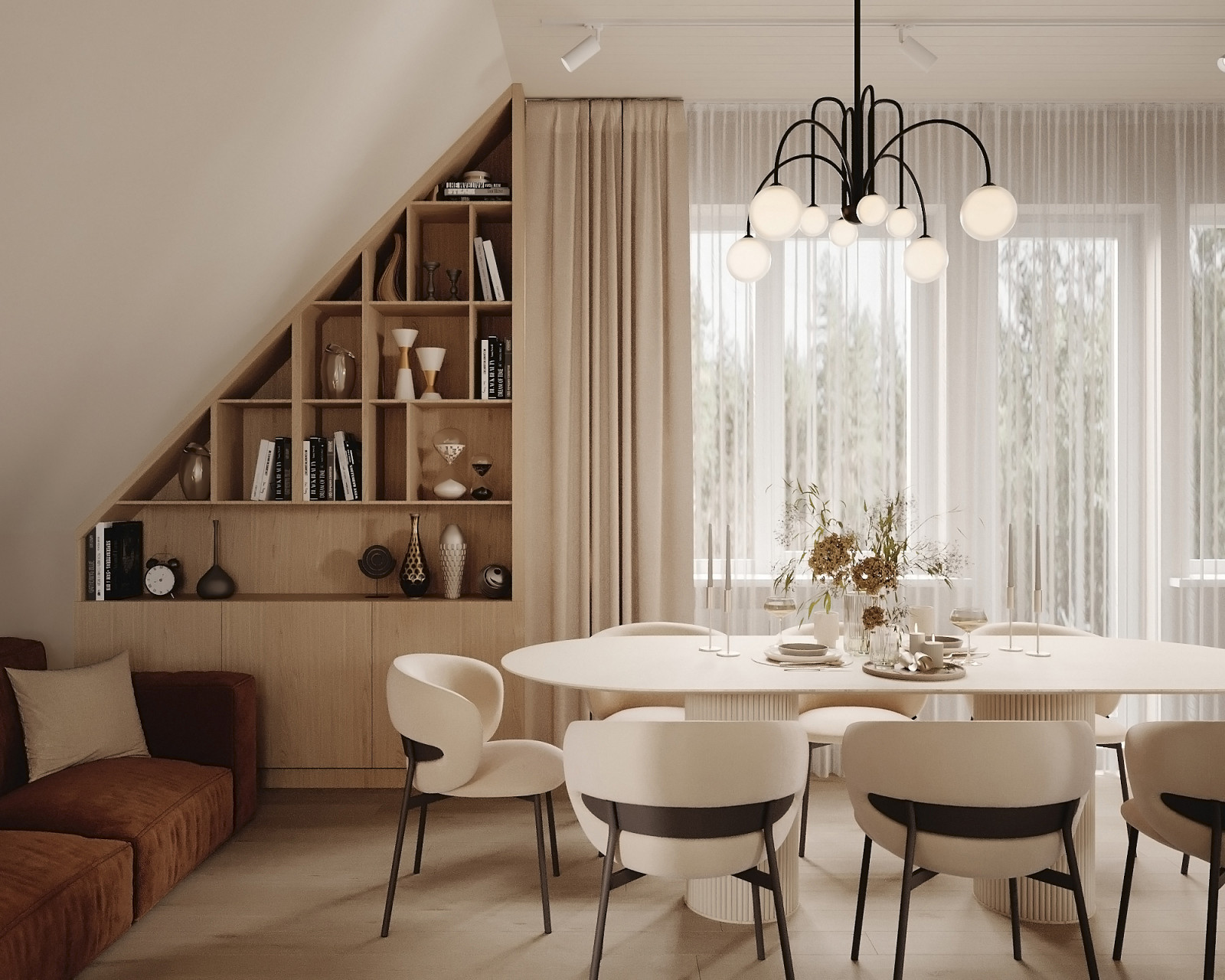 Загородный дом в п. Борки, Подмосковье