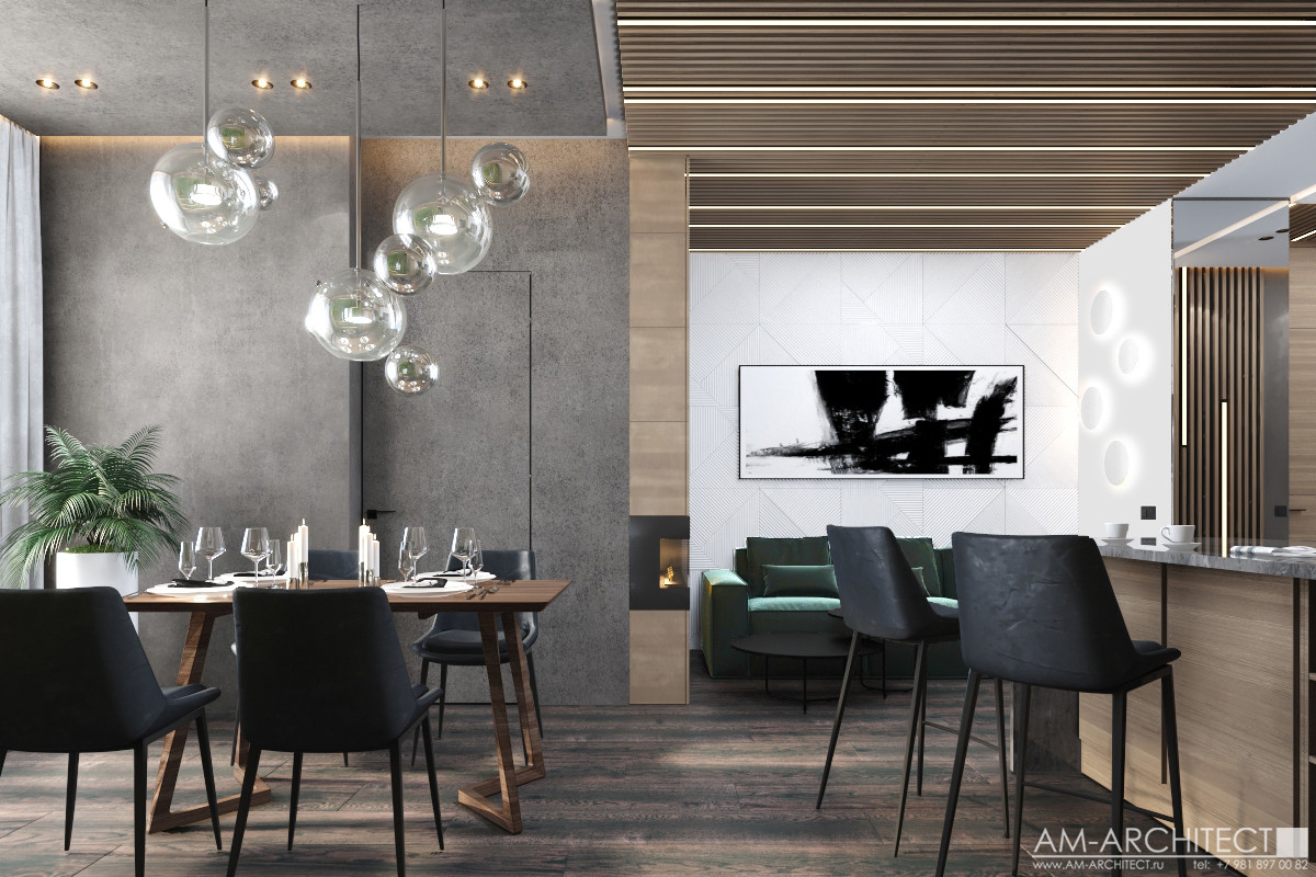 Обложка проекта: ИНТЕРЬЕР В СТИЛЕ ЭКО-МИНИМАЛИЗМ, ЖК "ПЕТРОВСКИЙ КВАРТАЛ НА ВОДЕ", ДИЗАЙН-ПРОЕКТ.